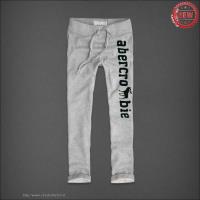 heren abercrombie and fitch moose logo elastisch sweatpants lichtgrijs zwart Store Enschede up0ze186